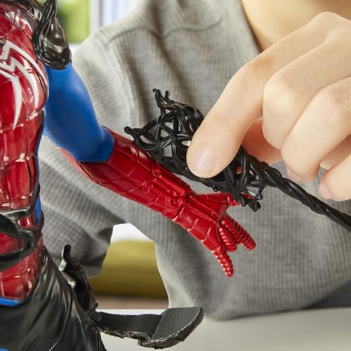 Spider-Man vs Venom Figura de Acción Transformable con Accesorios Marvel de Colección 5