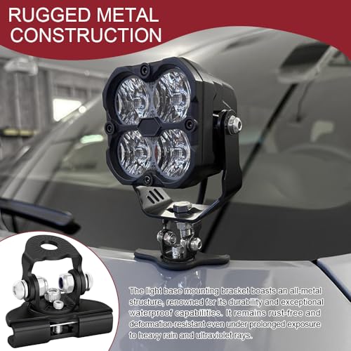 Soporte para Barra de Luz LED para Auto, 2 Piezas miniatura 3