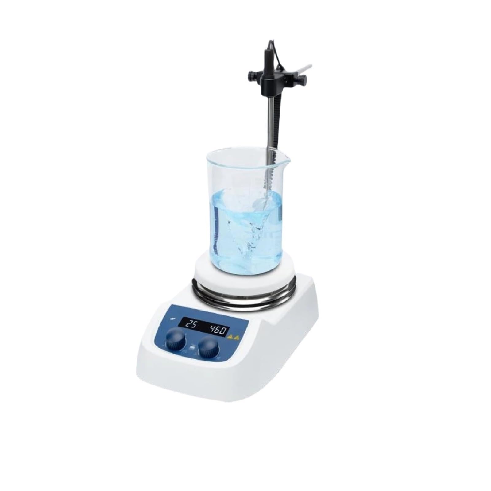 centrífuga de laboratorio, Agitador Magnético Digital, Placa Calefactora, Control Termostático De 5L, 1500RPM, Velocidad Ajustable, 280 ℃, Protección Contra Sobrecalentamiento, Mezclador Laboratorio