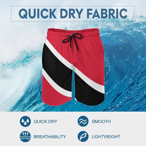 Mens Swim Trunks with Compression Pants Liner Swimming Shorts Quick Dry Beach Board Sport Shorts with Pockets3