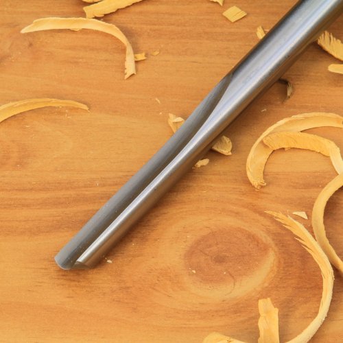 Hurricane Turning Tools, Woodturning Three Piece Spindle Gouge Set, 1/4 Inches Flute, 3/8 Inches Flute, and 1/2 Inches Flute, High Speed Steel