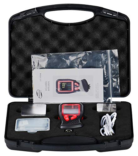 DecentGadget - Misuratore di spessore della vernice, nero