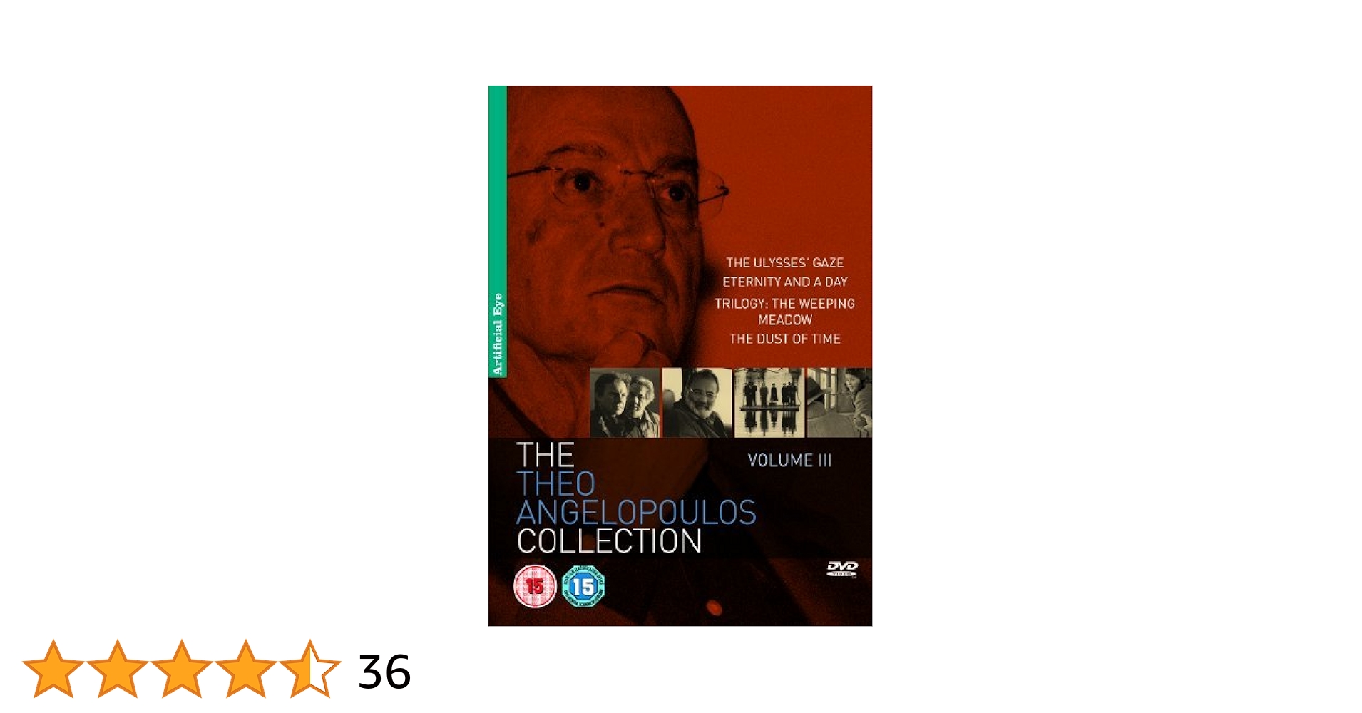 洋画・外国映画 Theo Angelopoulos Collection: Volume 3 The Theo Angelopoulos Collection (Volume III) - 4-DVD Box