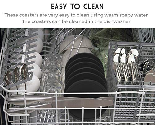 Twinz'up Sottobicchieri in Silicone (8 Pezzi) in