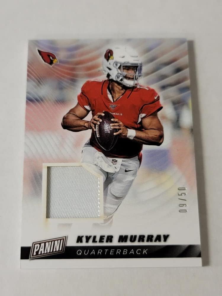 Football NFL 2019 Panini Day Rookie Materials #KM Kyler Murray NM Near Mint MEM #9/50 Cardinals