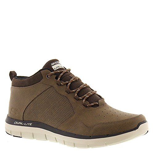 Skechers Flex Advantage 2.0, Zapatillas Altas para Hombre, Marrón (Chocolate), 44 EU