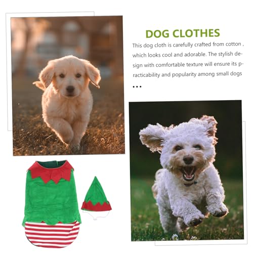 Disfraz de Navidad para perro talla XL color verde miniatura 7