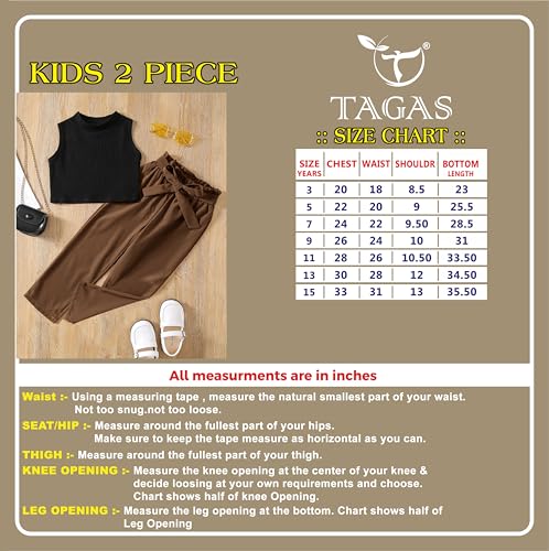 Image of TAGAS Girls Top With Pant