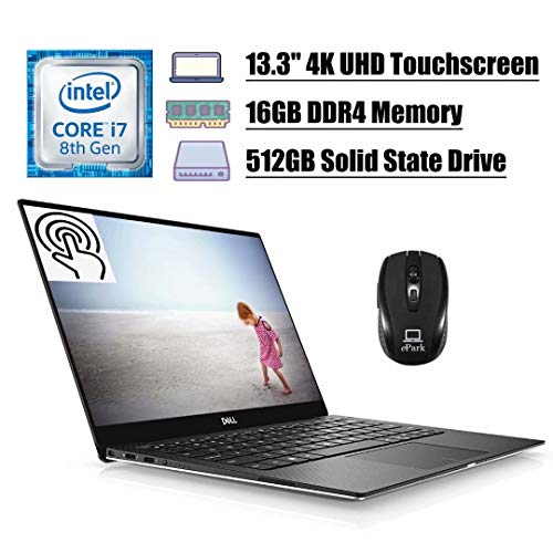 Newest 2020 Dell XPS 13 9380 Laptop, 13.3" 4K UHD Touchscreen Display, 8th