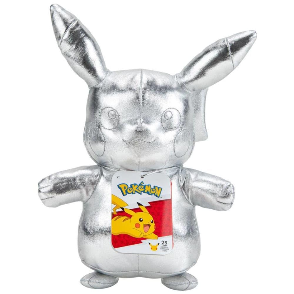 Peluche Pokémon Ottaro (20 Cm) - BO38245 - Morbidissimo E Cocco, Edizione 25° Anniversario, Lavabile A Mano