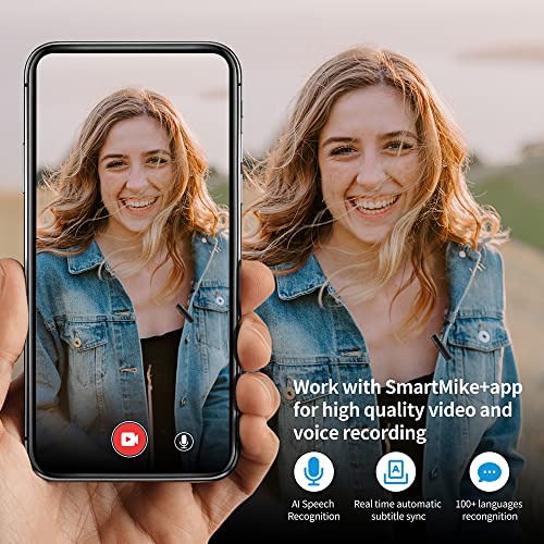 Colorlizard Lavalier Mikrofon Wireless Bluetooth- Clip-on Streaming Mic für iPhone Android iPad, Ansteckmikrofon für… - Image 6