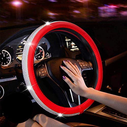 Coprivolante Auto Donna Brillantini PU Protezione