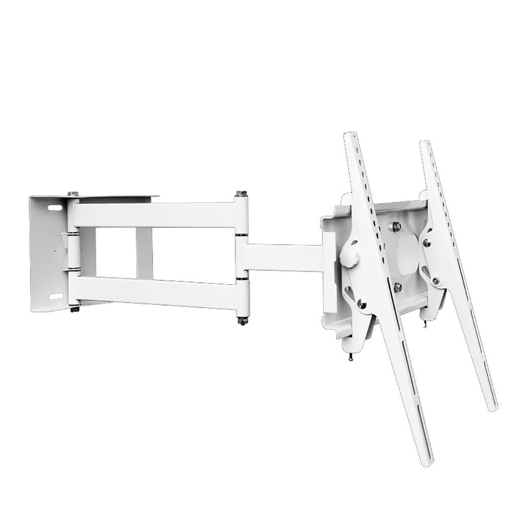 Support TV 26-55 pouces blanc orientable pour regarder la télévision partout
