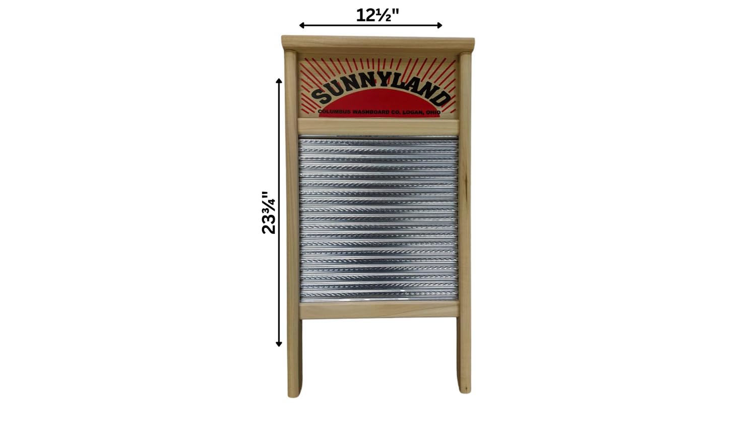 Sunnyland Stainless Steel Washboard (Family Size 12½