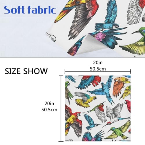 Servilletas de Tela Multicolor Set de 6 20x20 in miniatura 6