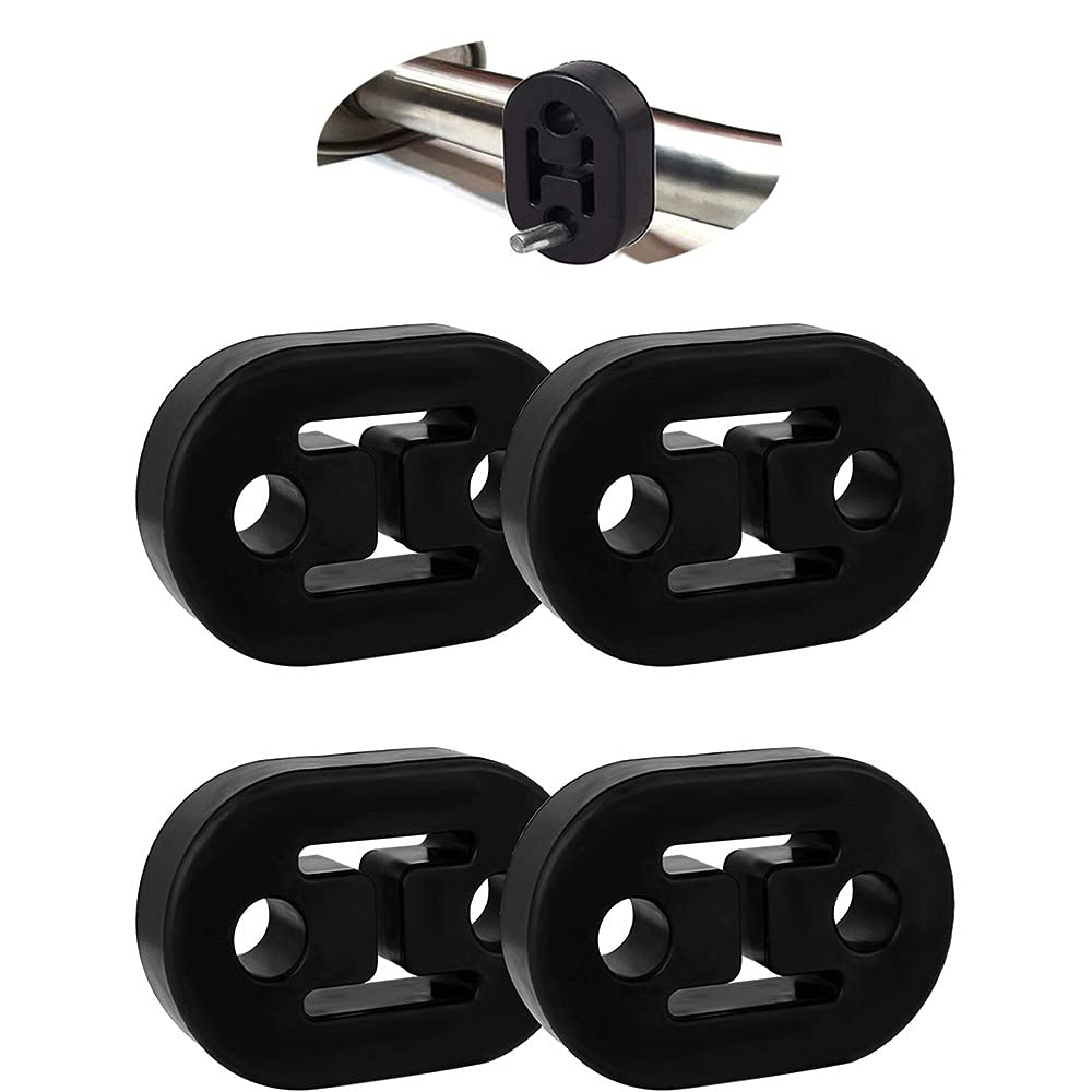 4 Ganci Scarico Auto In Gomma - Supporto Universale Per Tubo Di Scarico, 2 Fori Da 12mm - Foto 9