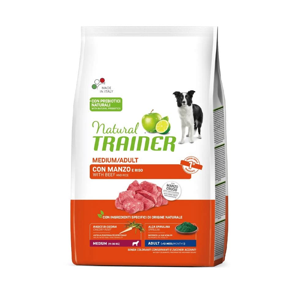Trainer Natural Adult Medium Manzo 12kg
