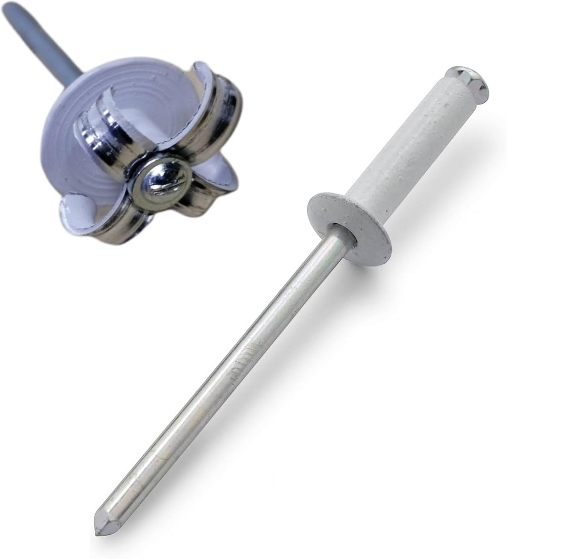 Kit 20 Bottoni Fissaggio Targa - 10 Bianchi E 10 Blu Per Auto, Moto, Scooter - Foto 11