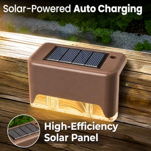 Add EMBOX Solar Light Outdoor Home Garden Waterproof Stair Deck Pool - Image 5
