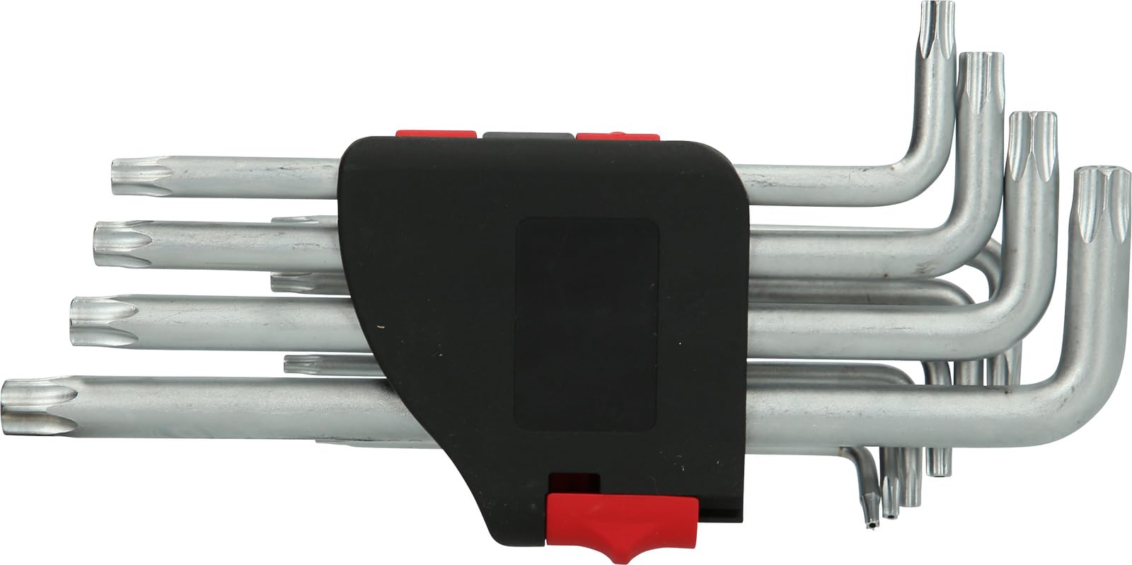 KS Tools - 151.4820 - Jeu de 10 clé mâles Torx - Percé longues - TB8 à TB50 - Acier trempé