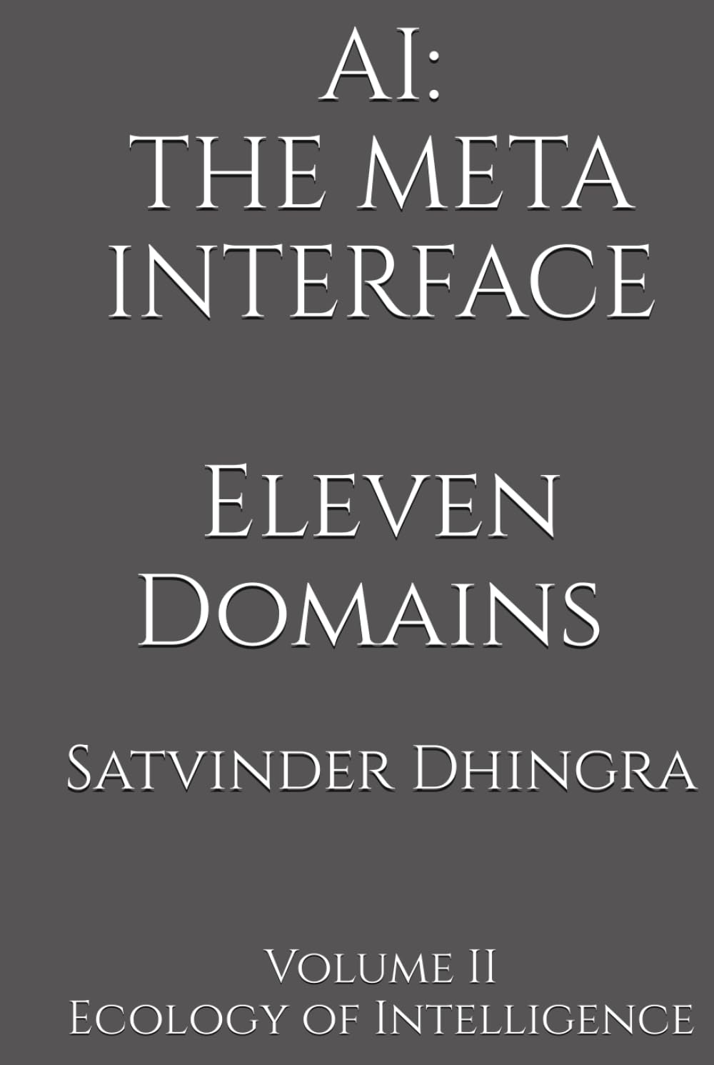 AI: THE META INTERFACE: Eleven Domains Where AI Is Becoming the Interface Through Which Civilization Knows Itself: Volume II of Ecology of Intelligence