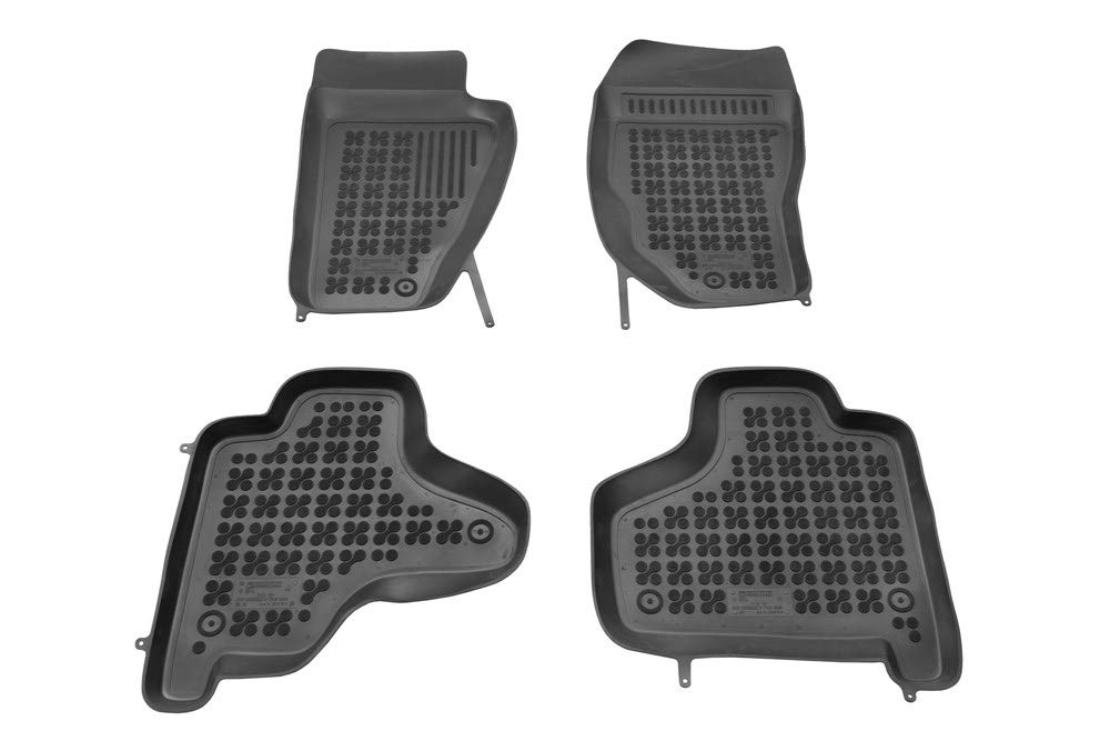 MTM Tappetini Gomma per Jeep Cherokee IV (KK) 2008-2013 Design a Vaschetta, su Misura con Bordi Rialzati cod. 3D 5453