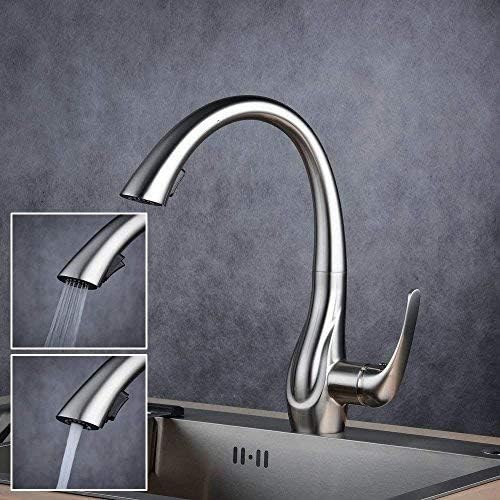 Image of ALTON TSL18035, Single Lever Kitchen Sink Mixer, Silver