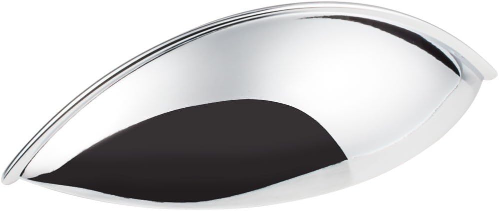 Jeffrey Alexander 8236 Bordeaux Shaker Cup Pull Polished Chrome