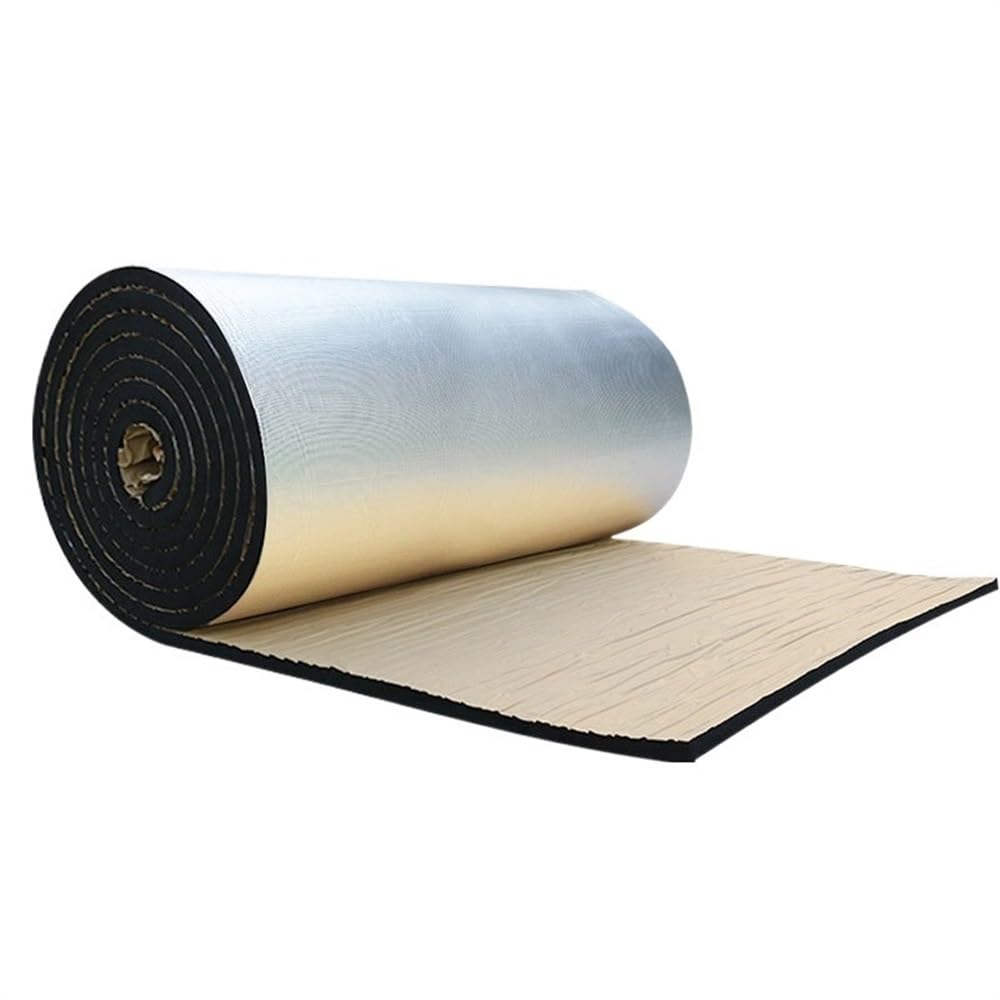 Heshuyan 10Mm Automobile Insulation 1 Roll 50*200Cm 5/10/15Mm Sound Heat Proofing Car Deadener Insulation Underlay Mat Deadening Foam(10Mm)