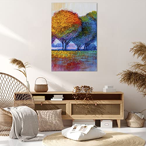 Quadro su Tela Verticale 80x120cm Stampe da Parete...