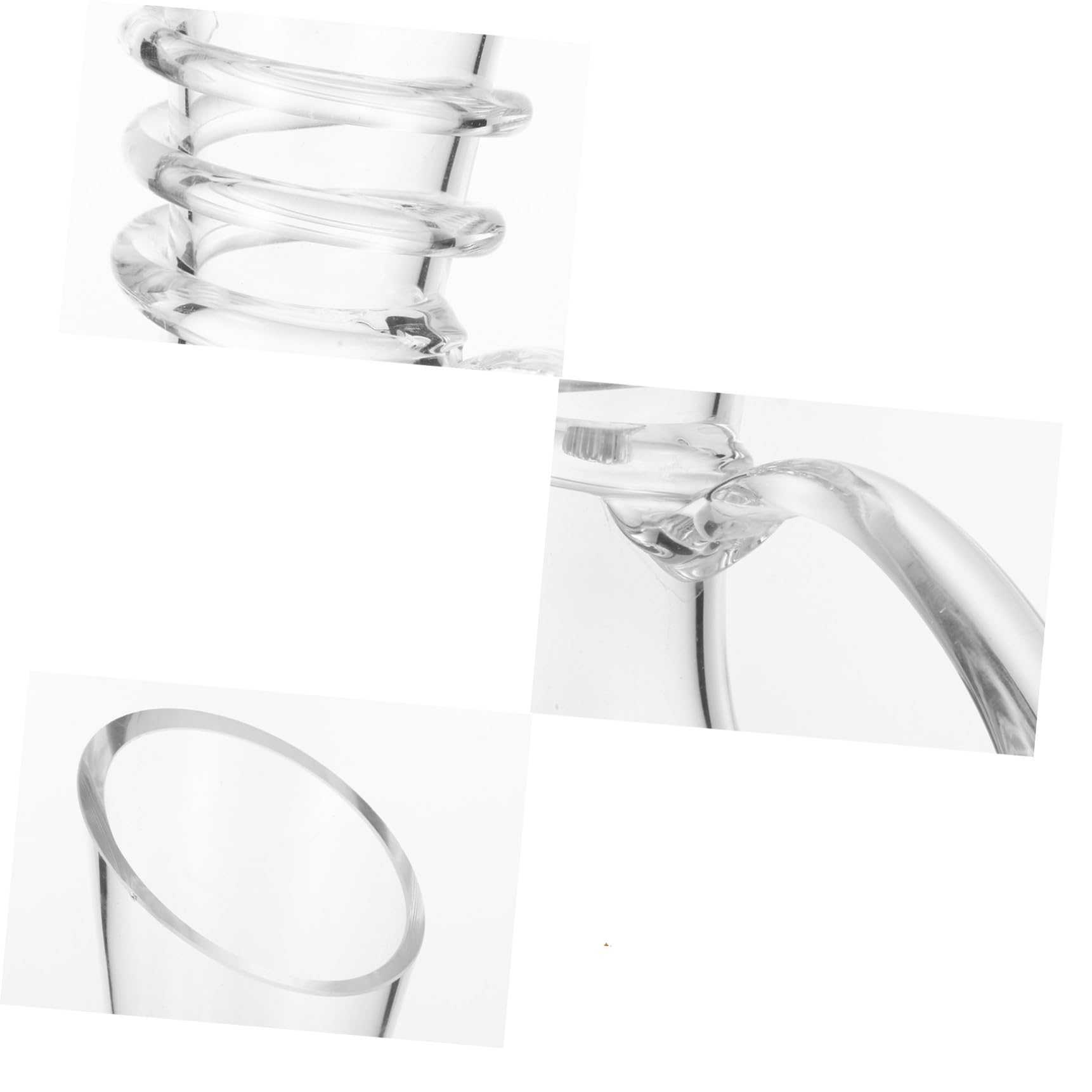 Cabilock 1pezzi Decanter per Vino in Cristallo Caraffa per Vino Vetro Versatore per Design Elegante