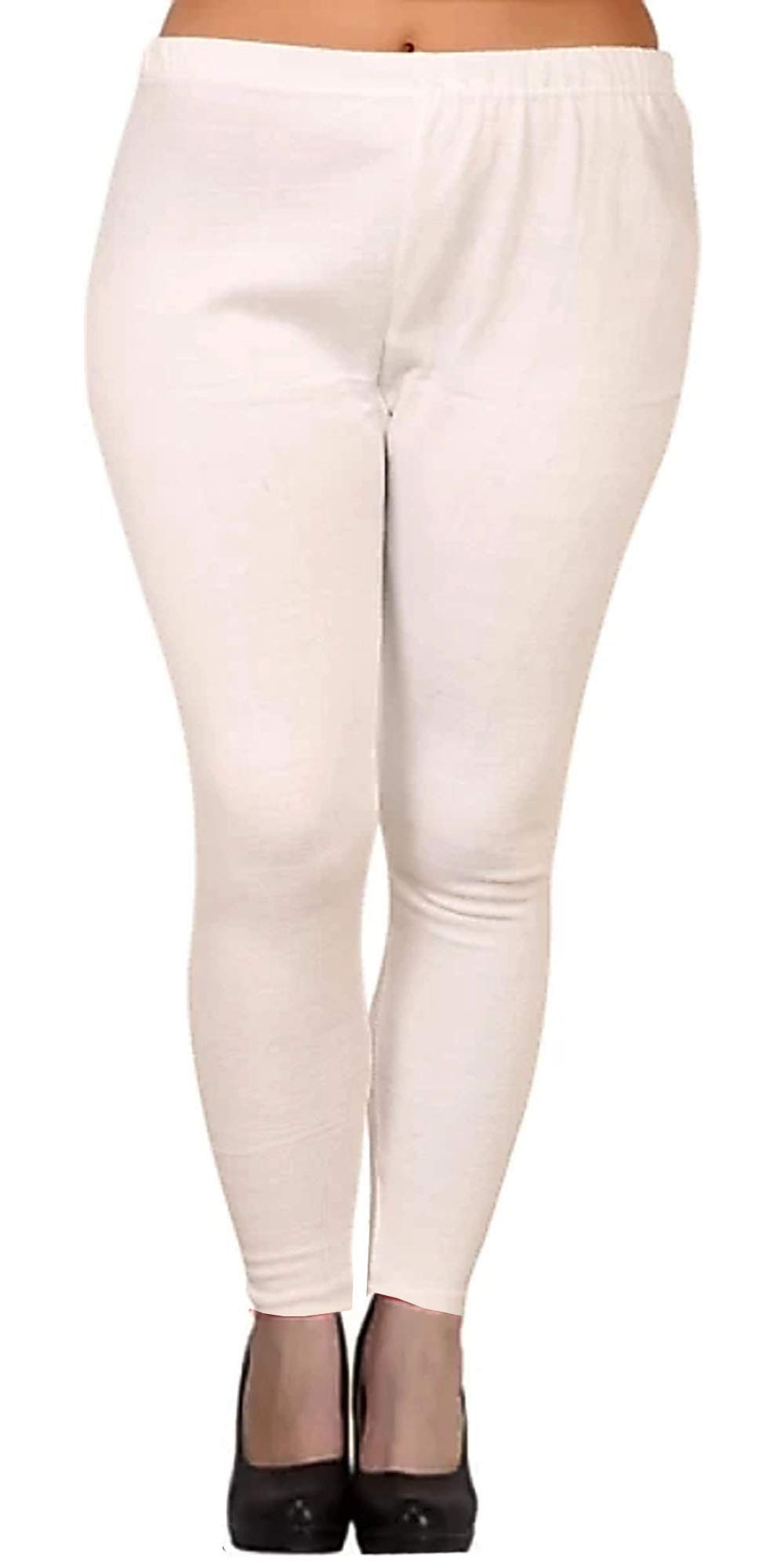 Woolen leggings for Women, Winter Bottom Wear (White) XL Size.-image-43