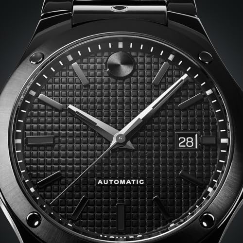 Movado S.E. Men's Automatic Watch, Swiss Self-Winding Movement, Stainless Steel Bracelet, Water-Resistant up to 100m, Classic Mechanical Timepiece - Gift for Him - 41mm4