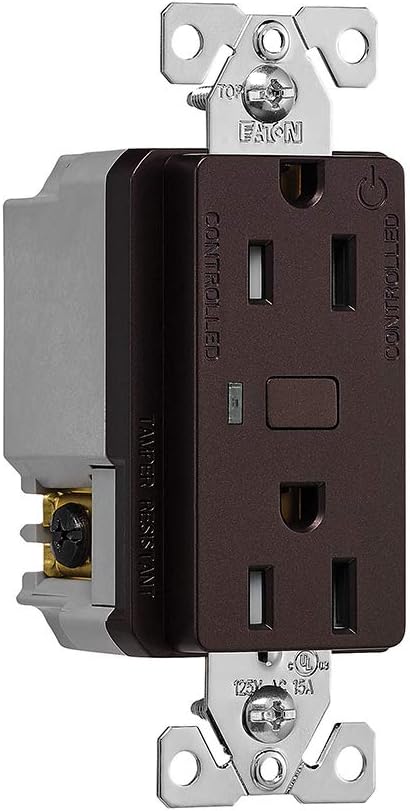 Uр Tо 50% оƒƒ Eaton WFTRCR15-RB-SP-L Wi-Fi Smart Receptacle Works with Alexa, Oil Rubbed Bronze – A Certified for Humans Device Blасk Frіdау - 80% оƒƒ Eaton WFTRCR15-RB-SP-L Wi-Fi Smart Receptacle Works with Alexa, Oil Rubbed Bronze – A Certified for Humans Device