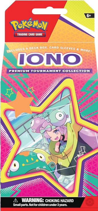 Amazon.com: Pokemon TCG: Iono Premium Tournament Collection