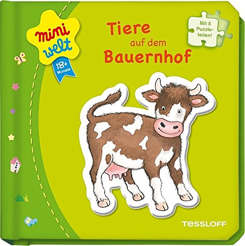 Kleines Puzzlebuch Auf dem Bauernhof (Bilderbuch ab 18 Monate