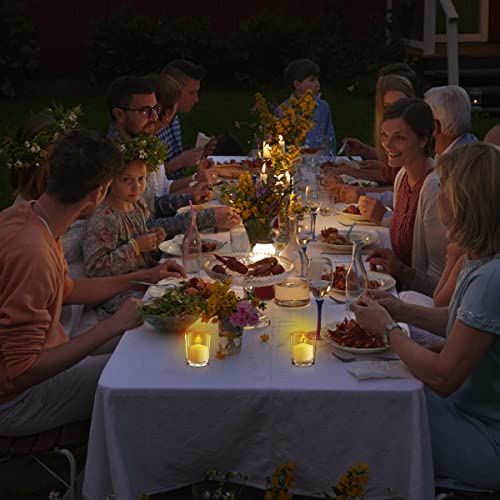 10 hour white votive candles for weddings party spa and emergency set of 36 unscented bulk candles for restaurants and home decoration