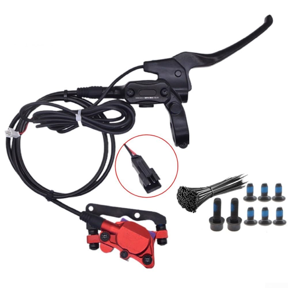 SPORTARC Trottinette Électrique à Frein Hydraulique Pour EBike, Frein à disque avant/arrière, Moteur R, Installation divisée (ensemble de frein arrière)