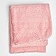 Dreamscene Sherpa-Fleece-Decke, grobgestrickt, Plüsch, Flanell, Fleece, Überwurf für Sofa, Bett, Couch, Blush Pink – 150 x 180 cm