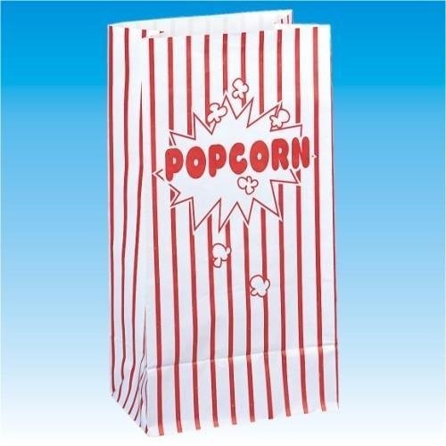 Sacchetti Popcorn A Cono - 100 Pezzi In Carta Per Cinema Home E Feste - Foto 3