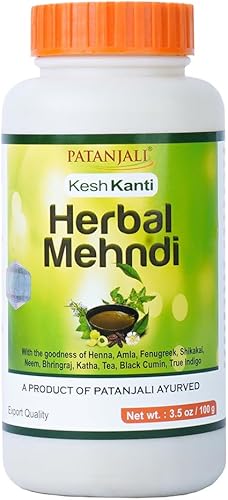 Miniatura 2 de Patanjali Kesh Kanti Herbal Mehndi 3.53 oz (paquete de 3)