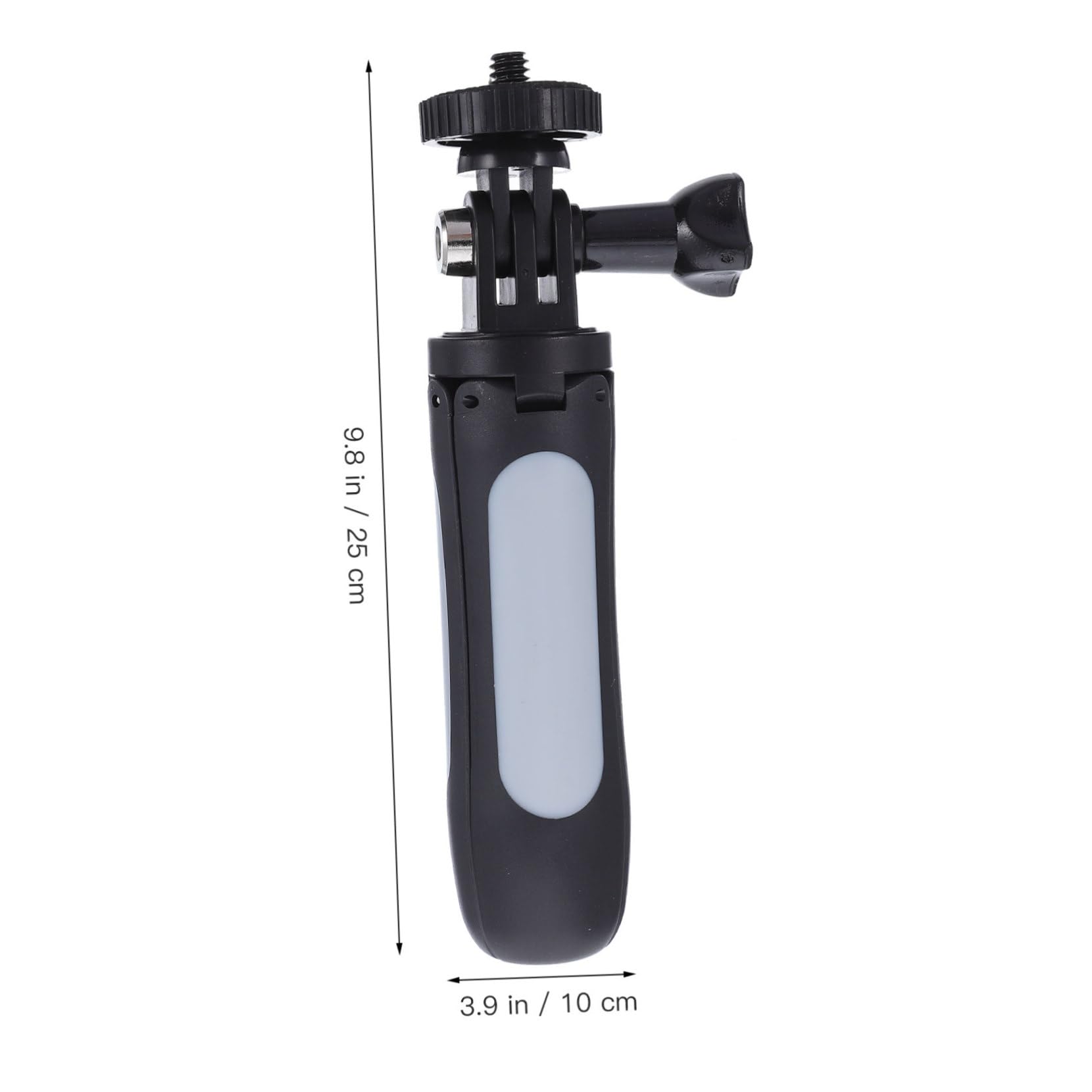 Hemobllo 2pezzi Treppiede Mini Estensibile Acciaio Inossidabile Con Supporto Per Selfie Stick Design Leggero e Portatile Antiscivolo Per Fotografia Viaggio