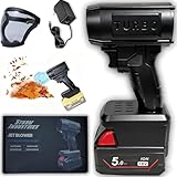 Storm Industries Jet Blower 2.0 – 2026 Upgraded Cordless 160,000 RPM – Storm Industries Jet Blower, 200 MPH Turbo Air Dryer for Car, Patio, Snow, Dust, Leaves (for Milwaukee)