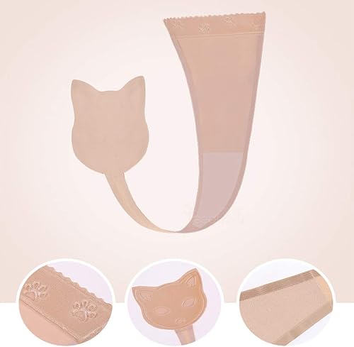 Miniatura 2 de HTRUIYA Womens C String Invisible Panty Cat Shaped Self Adhesive Strapless Thong Seamless Mini Underwear