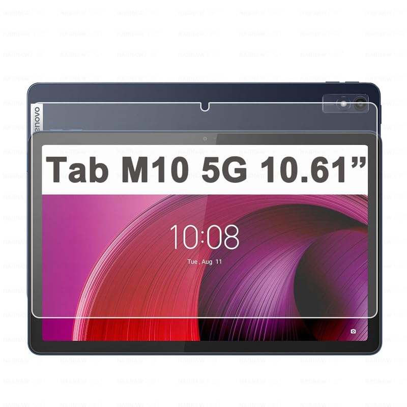 Casodon Tempered Glass Screen Protector Compatible with Lenovo Tab M10 5G 10.61 inch, 9H Hardness HD Clear Scratch-Resistant, Anti-Bubble, 2.5D Round Edge with Easy Installation Kit-Transparent (B0CHQC84L3) Amazon Price History, Amazon Price Tracker