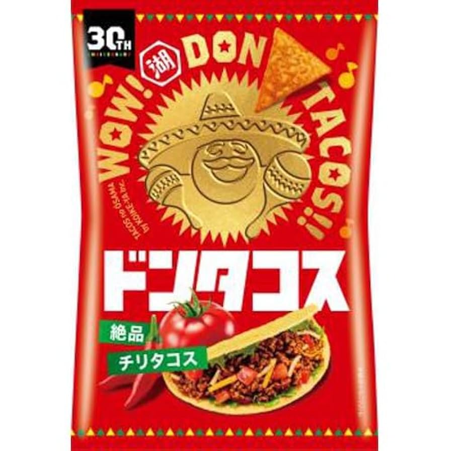 ★ドンタコス★ Amazon.co.jp: 湖池屋 ドンタコス 絶品チリタコス 60g×12袋