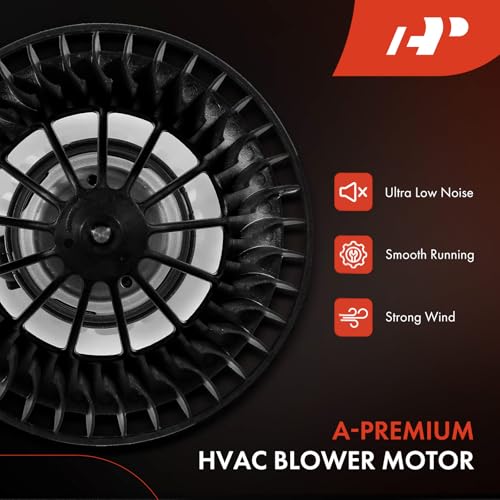 Image of A-Premium Front HVAC Heater Blower Motor and Resistor Compatible with BMW 325i /330i /330Ci /325Ci /325xi /330xi /320i 2001-2005, X3 2004-2010, 323i /328i 1999-2000, M3 2001-2006, 323Ci /328Ci 2000