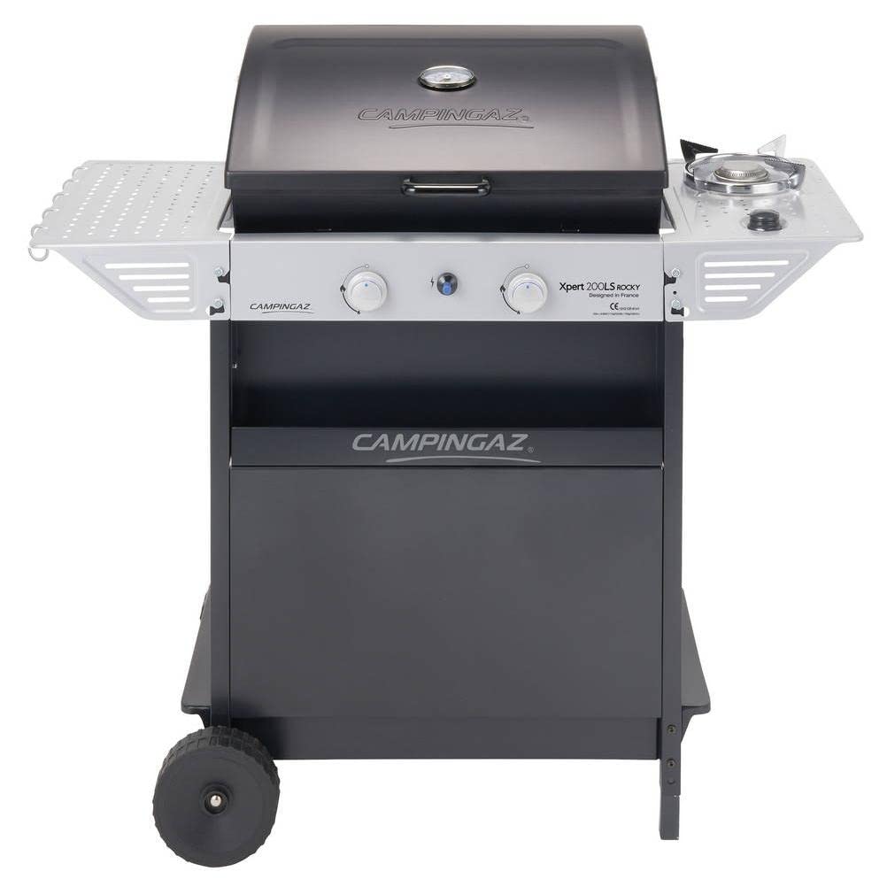 Campingaz Xpert 200 LS Rocky Barbecue a Gas, Grigio Scuro, 108 x 50 x 99 cm