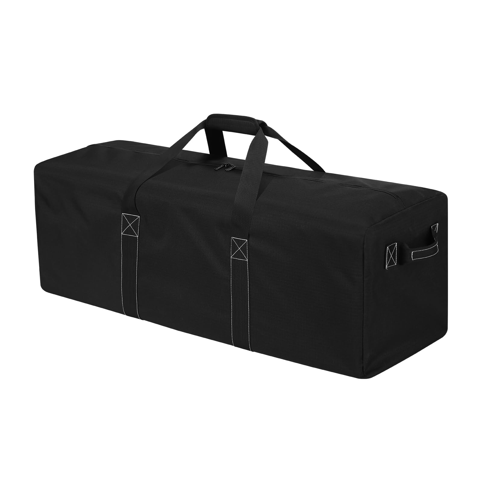 36 Inch Large Duffle Bag for Travel - 100L Extra Large Heavy Duty Duffel Bag with 2 Sides Handles, Sport Equipment Storage Bag for Camping-Black