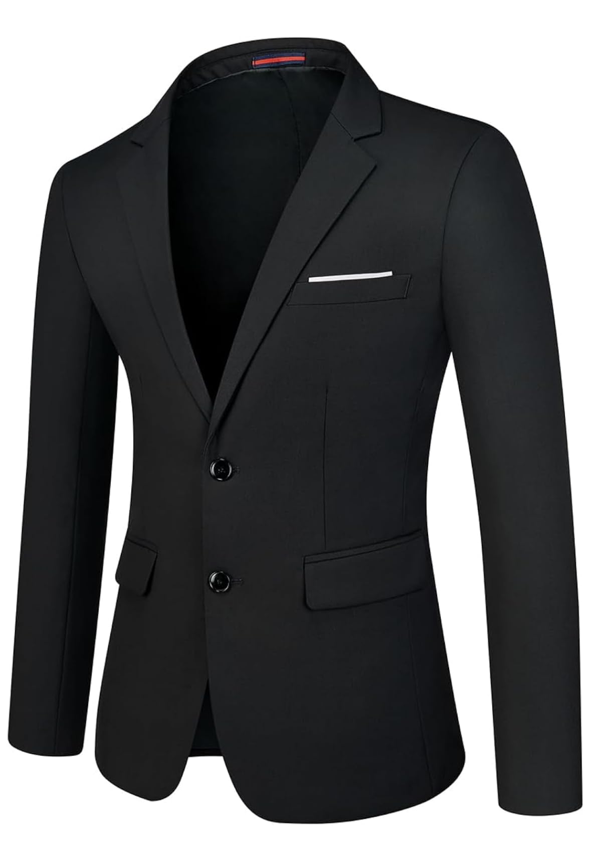 GenericRandom Stripe Mens Casual Blazer Lightweight Two Botton Suit Jacket Slim Fit Sports Coat Business Blazer Jacket